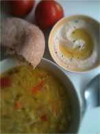 הבלוג של לייזה פאנלים | יומן מטבח קטן של עקרת בית גדולה | מרק עדשים טעים ב-20  דקות