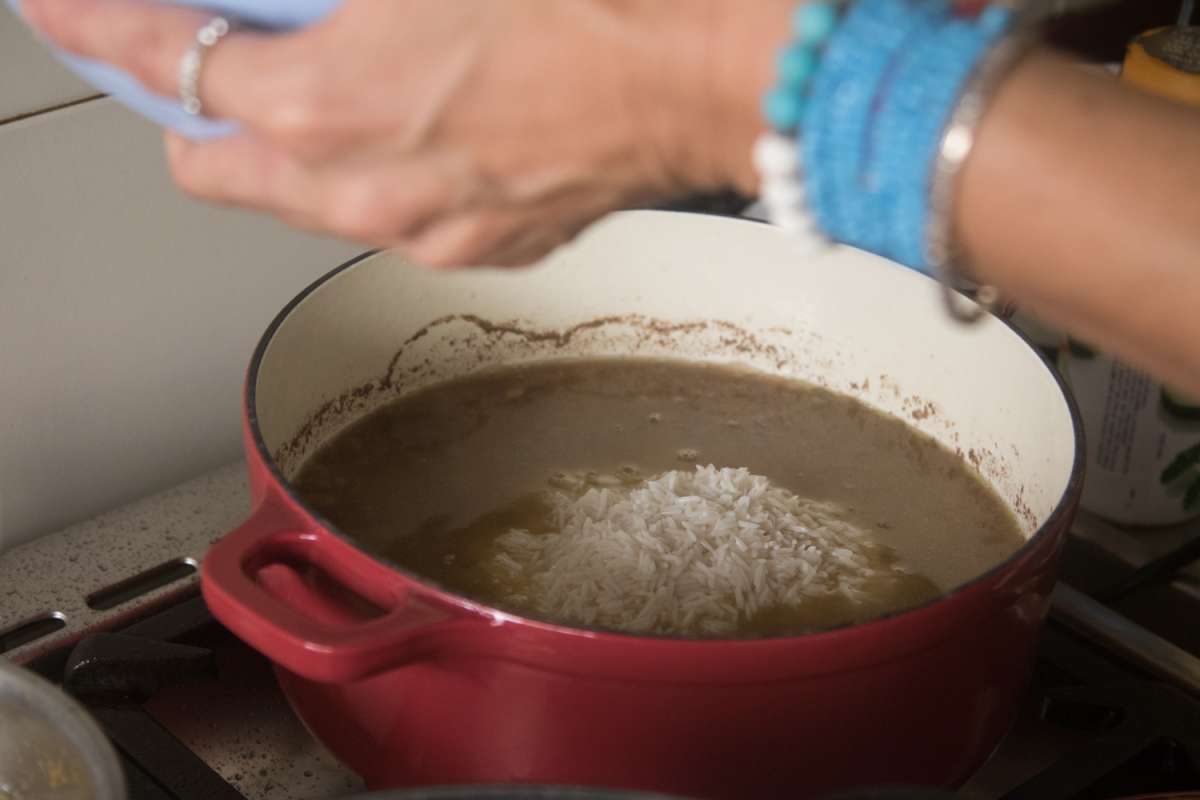 הבלוג של לייזה פאנלים | יומן מטבח קטן של עקרת בית גדולה | אורז עם עלי גפן חגיגי 14
